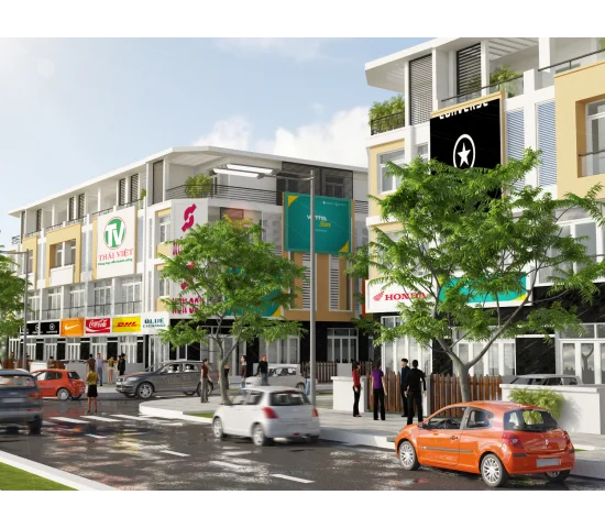 PHỐI CẢNH KHU DÂN CƯ THÁI VIỆT-2015