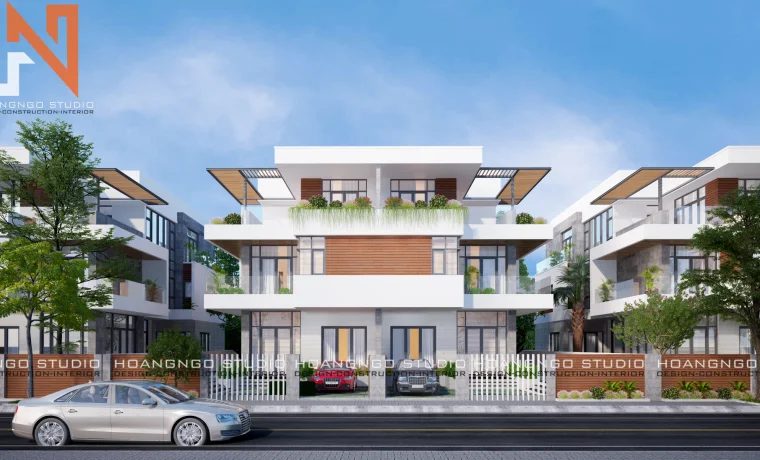 KIẾN TRÚC NHÀ LIỀN KỀ .2019