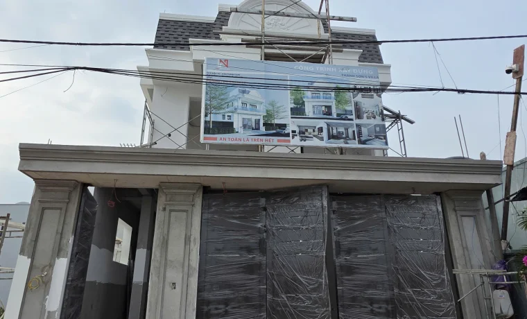 QUÁ TRÌNH THI CÔNG VILLA PHƯỚC HẢI _2025