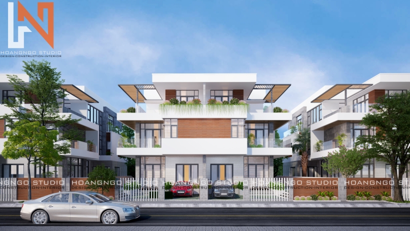 KIẾN TRÚC NHÀ LIỀN KỀ .2019